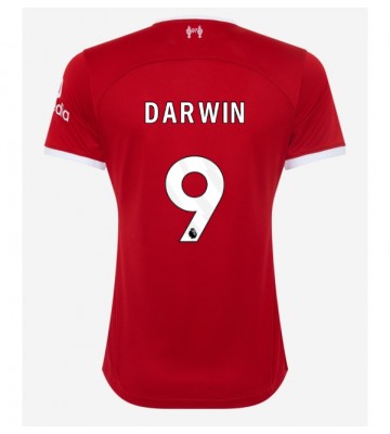 Liverpool Darwin Nunez #9 Kotipaita Naisten 2023-24 Lyhyet Hihat